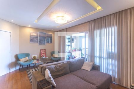 Sala de estar de apartamento à venda com 3 quartos, 96m² em Independência, São Bernardo do Campo