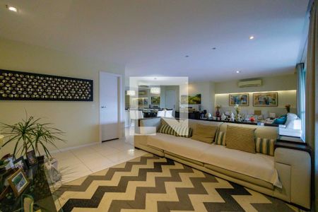 Sala de apartamento para alugar com 3 quartos, 178m² em Barra da Tijuca, Rio de Janeiro