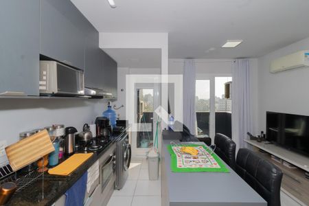 Sala/Cozinha de apartamento para alugar com 2 quartos, 54m² em Harmonia, Canoas
