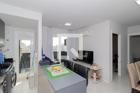 Sala/Cozinha de apartamento para alugar com 2 quartos, 54m² em Harmonia, Canoas