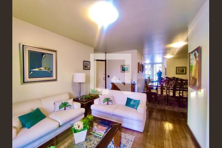 Sala  de apartamento à venda com 4 quartos, 140m² em Lagoa, Rio de Janeiro