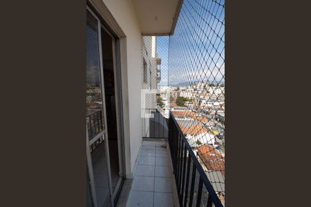 Varanda da Sala de apartamento para alugar com 2 quartos, 58m² em Olaria, Rio de Janeiro