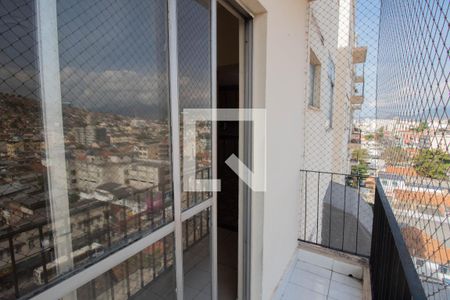 Varanda da Sala de apartamento para alugar com 2 quartos, 58m² em Olaria, Rio de Janeiro