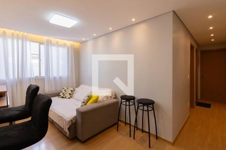 Sala de apartamento à venda com 2 quartos, 47m² em Vila Barros, Guarulhos