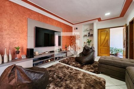 Sala de TV/Estar de casa para alugar com 4 quartos, 496m² em Santa Maria, São Caetano do Sul