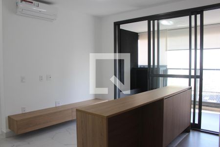 Sala de apartamento para alugar com 1 quarto, 46m² em Campo Belo, São Paulo