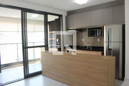 Sala de apartamento para alugar com 1 quarto, 46m² em Campo Belo, São Paulo