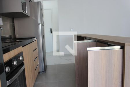 Cozinha - Armários de apartamento para alugar com 1 quarto, 46m² em Campo Belo, São Paulo