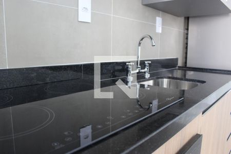 Cozinha - Cooktop de apartamento para alugar com 1 quarto, 46m² em Campo Belo, São Paulo