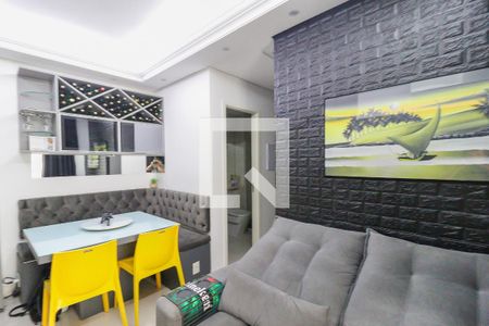 Sala de apartamento à venda com 2 quartos, 56m² em Jardim Ermida I, Jundiaí