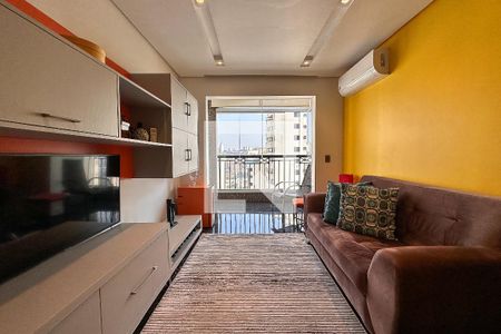 Sala de apartamento à venda com 2 quartos, 72m² em Pompeia, São Paulo