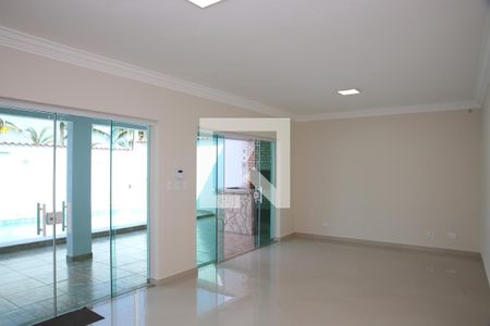Sala de casa para alugar com 3 quartos, 125m² em Solemar , Praia Grande
