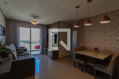 Apartamento à venda com 71m², 3 quartos e 2 vagasSala