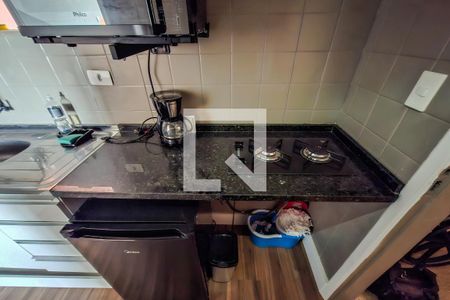 Cozinha de kitnet/studio à venda com 1 quarto, 36m² em Liberdade, São Paulo