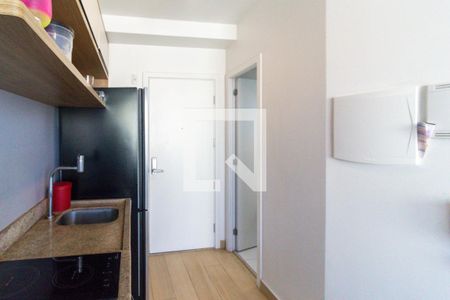 Cozinha de apartamento à venda com 1 quarto, 22m² em Sé, São Paulo