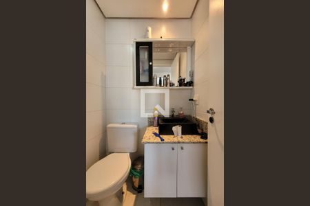 Banheiro de kitnet/studio à venda com 1 quarto, 37m² em Liberdade, São Paulo