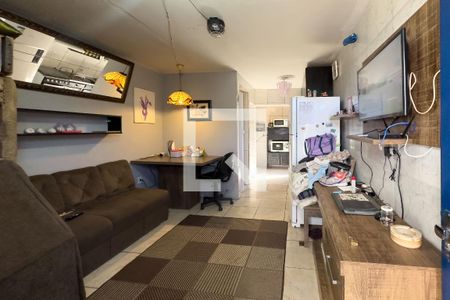 Sala/Cozinha de casa de condomínio à venda com 2 quartos, 72m² em Cavalhada, Porto Alegre