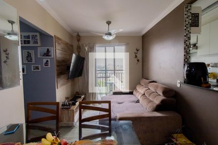 Sala de apartamento à venda com 3 quartos, 56m² em Cocaia, Guarulhos