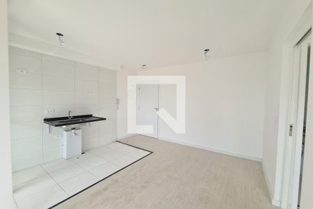 Sala/Cozinha de apartamento para alugar com 1 quarto, 32m² em Parque da Vila Prudente, São Paulo