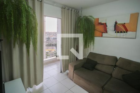 Sala de apartamento à venda com 3 quartos, 81m² em Cinquentenário, Belo Horizonte