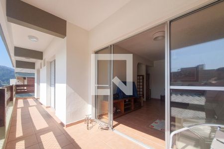 Varanda de apartamento para alugar com 3 quartos, 102m² em Loteamento Joao Batista Juliao, Guarujá