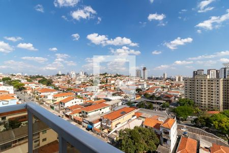 Varanda da Sala de apartamento à venda com 1 quarto, 39m² em Carandiru, São Paulo
