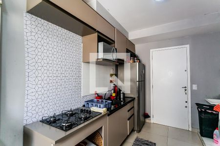 Cozinha de apartamento à venda com 1 quarto, 24m² em Panamby, São Paulo