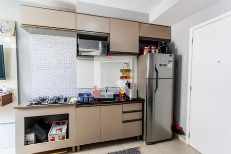 Cozinha de apartamento à venda com 1 quarto, 24m² em Panamby, São Paulo