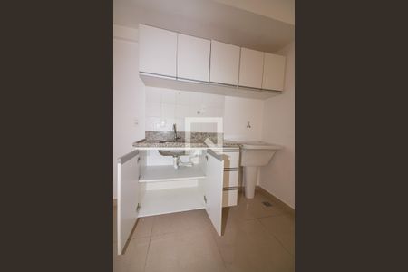 Cozinha Americana / Sala  de kitnet/studio para alugar com 1 quarto, 35m² em Setor Noroeste, Brasília