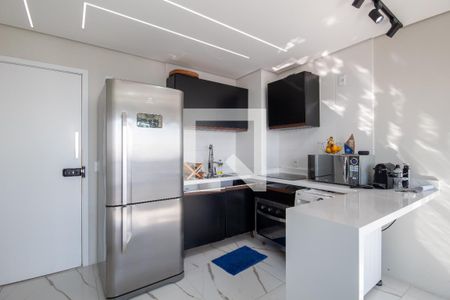 Cozinha de apartamento à venda com 1 quarto, 39m² em Jardim D’abril, Osasco