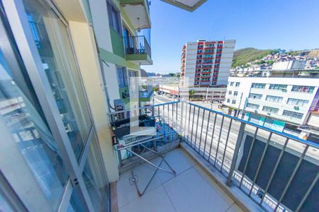 Varanda da Sala de apartamento à venda com 3 quartos, 79m² em Penha Circular, Rio de Janeiro