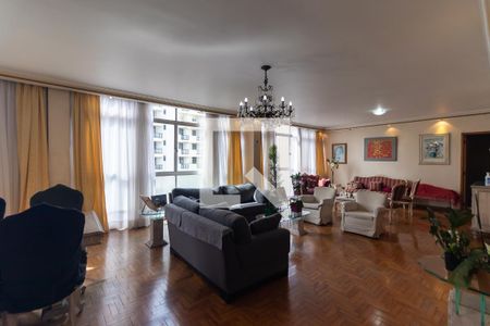 Sala de apartamento à venda com 4 quartos, 205m² em Paraíso, São Paulo