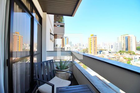 Varanda da Sala de apartamento à venda com 3 quartos, 168m² em Jardim, Santo André