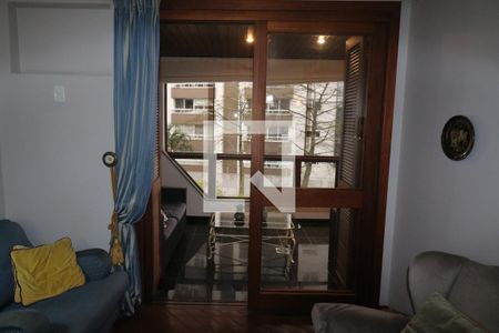 Vista da Sala de apartamento à venda com 2 quartos, 216m² em Menino Deus, Porto Alegre