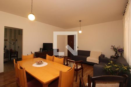 Sala de apartamento à venda com 3 quartos, 105m² em Santo Antônio, Belo Horizonte