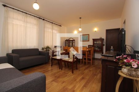 Sala de apartamento à venda com 3 quartos, 105m² em Santo Antônio, Belo Horizonte