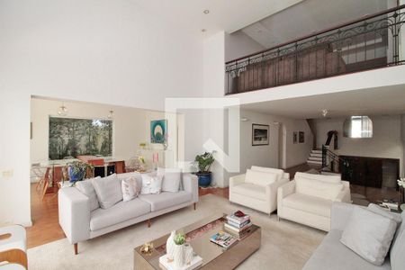 Sala de casa à venda com 4 quartos, 440m² em Pacaembu, São Paulo