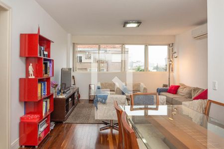 Sala de apartamento à venda com 3 quartos, 119m² em Auxiliadora, Porto Alegre