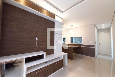 Sala de apartamento à venda com 3 quartos, 70m² em Jardim Capivari, Campinas