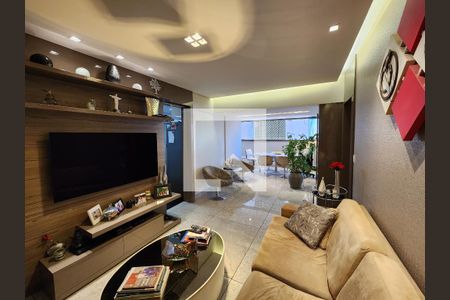 Sala de apartamento à venda com 3 quartos, 117m² em Barro Preto, Belo Horizonte