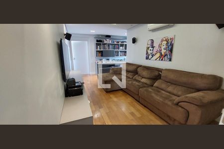 Sala de TV de apartamento à venda com 4 quartos, 298m² em Jardim, Santo André