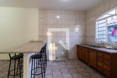 Cozinha de casa para alugar com 1 quarto, 45m² em Jardim Santa Cecilia, Guarulhos