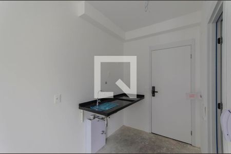 Cozinha de kitnet/studio à venda com 1 quarto, 21m² em Paraíso, São Paulo