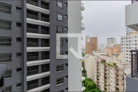 Varanda de kitnet/studio à venda com 1 quarto, 21m² em Paraíso, São Paulo