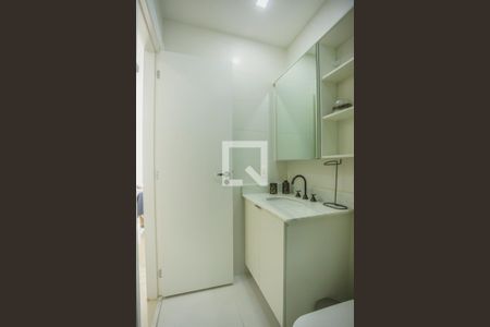 Banheiro de kitnet/studio à venda com 1 quarto, 26m² em Vila Clementino, São Paulo