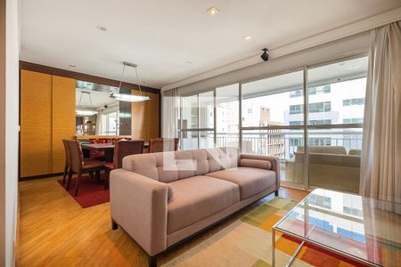 Sala de apartamento para alugar com 3 quartos, 150m² em Paraíso, São Paulo