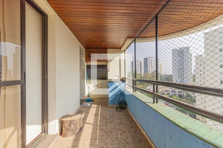 Varanda da Sala de apartamento à venda com 4 quartos, 358m² em Vila Andrade, São Paulo