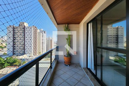 Sacada de apartamento à venda com 4 quartos, 125m² em Barcelona, São Caetano do Sul