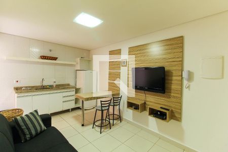 Sala/Cozinha de apartamento para alugar com 1 quarto, 30m² em Parque da Mooca, São Paulo