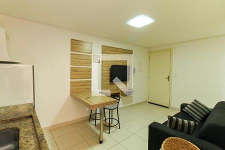 Sala/Cozinha de apartamento para alugar com 1 quarto, 30m² em Parque da Mooca, São Paulo